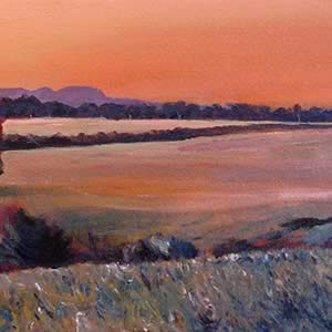 Dusk over Native Point