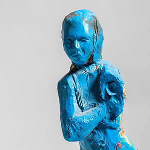 Blue Girl (detail)