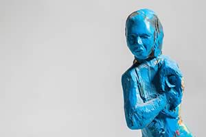 Blue Girl by Dan Kershaw